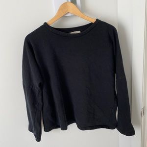 Zara basics black sweater